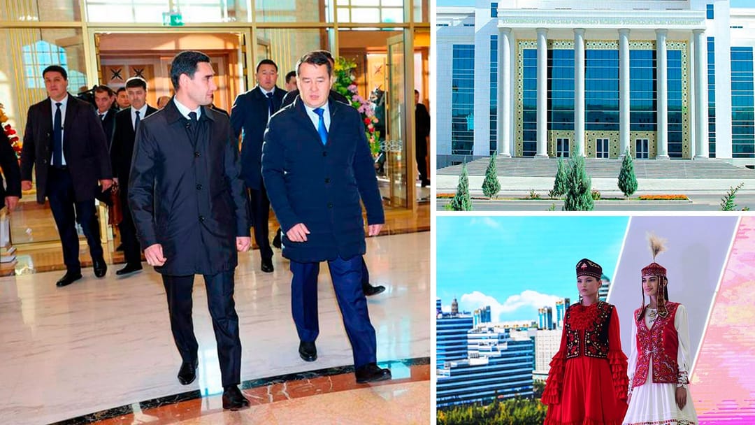 Türkmenistanyň Prezidenti döwlet sapary bilen Gazagystana bardy, üç sany türkmen ýokary okuw mekdebi dünýä sanawyna girdi, Lebapda senetçileriň halkara festiwaly tamamlandy