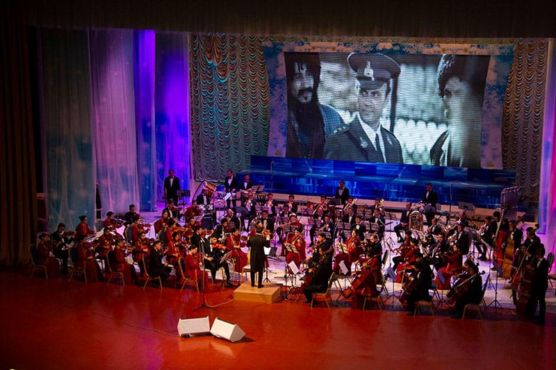 В Ашхабаде прошел концерт Туркменского государственного симфонического оркестра