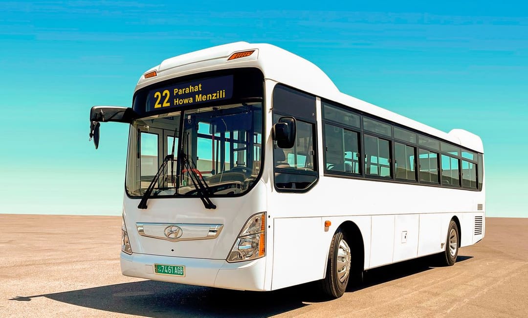 Новые автобусные маршруты открыты в Ашхабаде