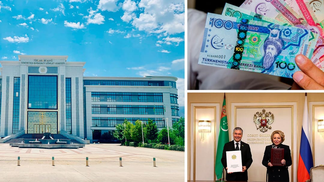 The State Statistics Committee of Turkmenistan called on citizens to take part in the upcoming population census, Turkmenistan celebrated the National Currency Day, Turkmenistan and Russia signed an Agreement on the establishment of an inter-parliamentary