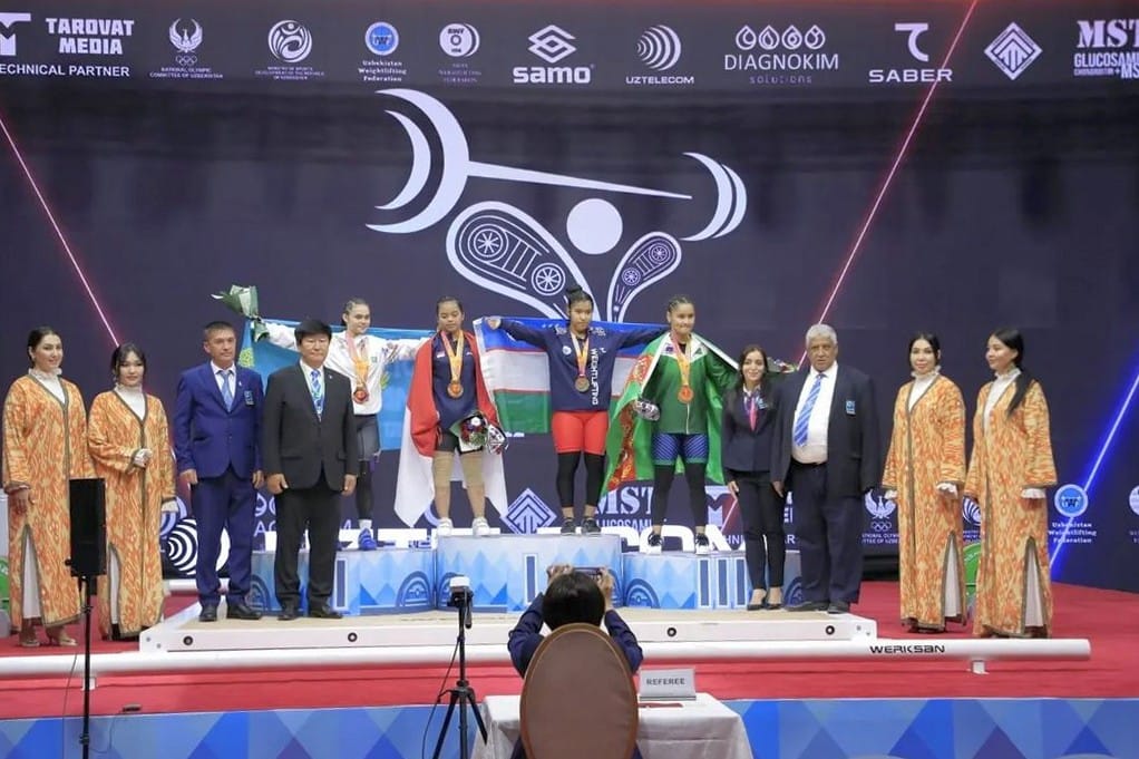 Туркменская тяжелоатлетка завоевала бронзу юношеского чемпионата Азии