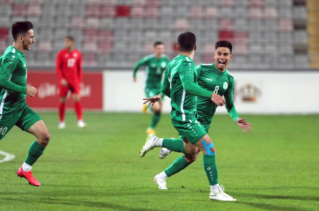 The Olympic team of Turkmenistan qualified for the Asian Cup for the first time