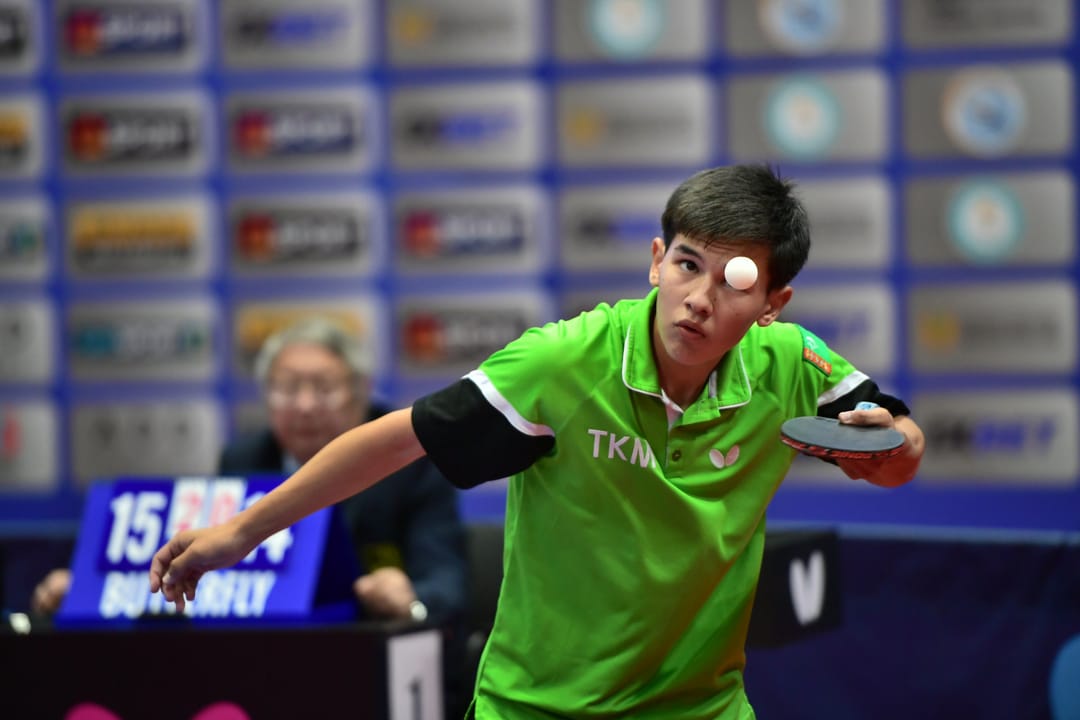 Turkmenistan and Uzbekistan will play in the match for third place in the qualifying tournament of the Asian Youth Table Tennis Championship