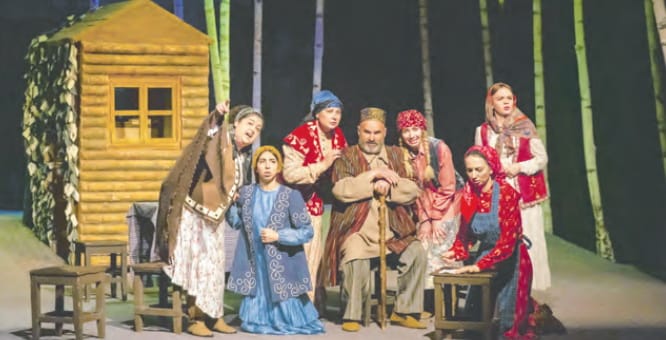 В Пушкинском театре Ашхабада состоялась премьера спектакля «Женщины 41-го»