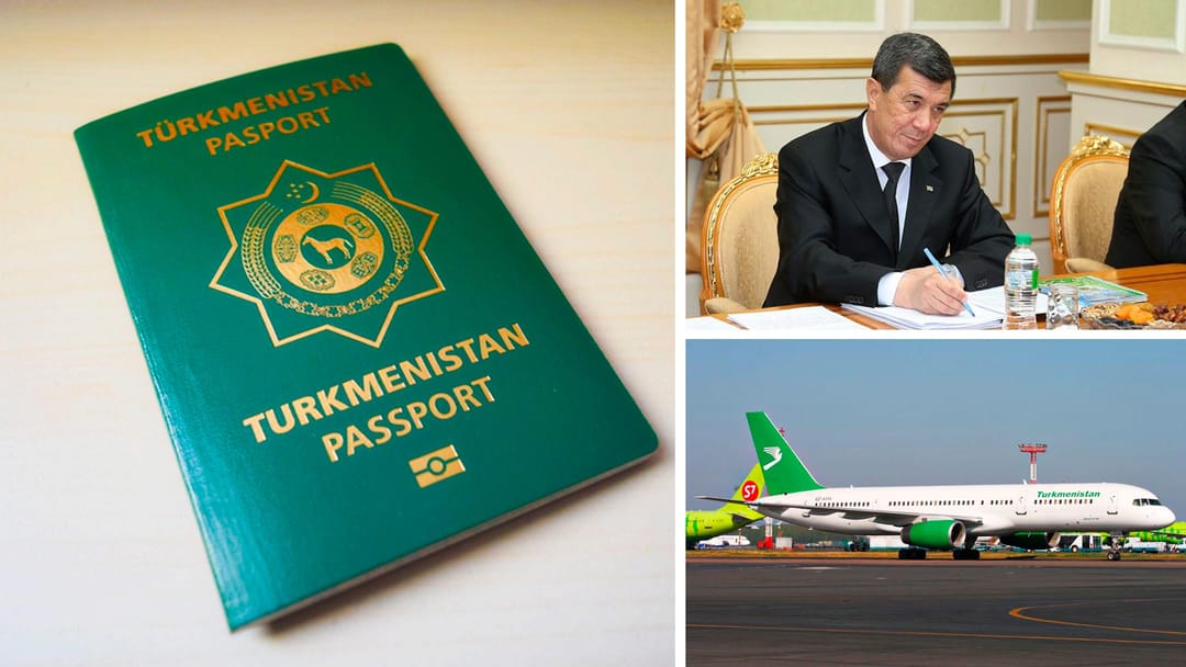 Turkmenistan has extended the validity of foreign passports of citizens abroad, the airline "Turkmenistan" will take the citizens of Turkmenistan out of Tatarstan, Shamuhammet Durdylyev has been appointed the hakim of "Ahal City" and other news