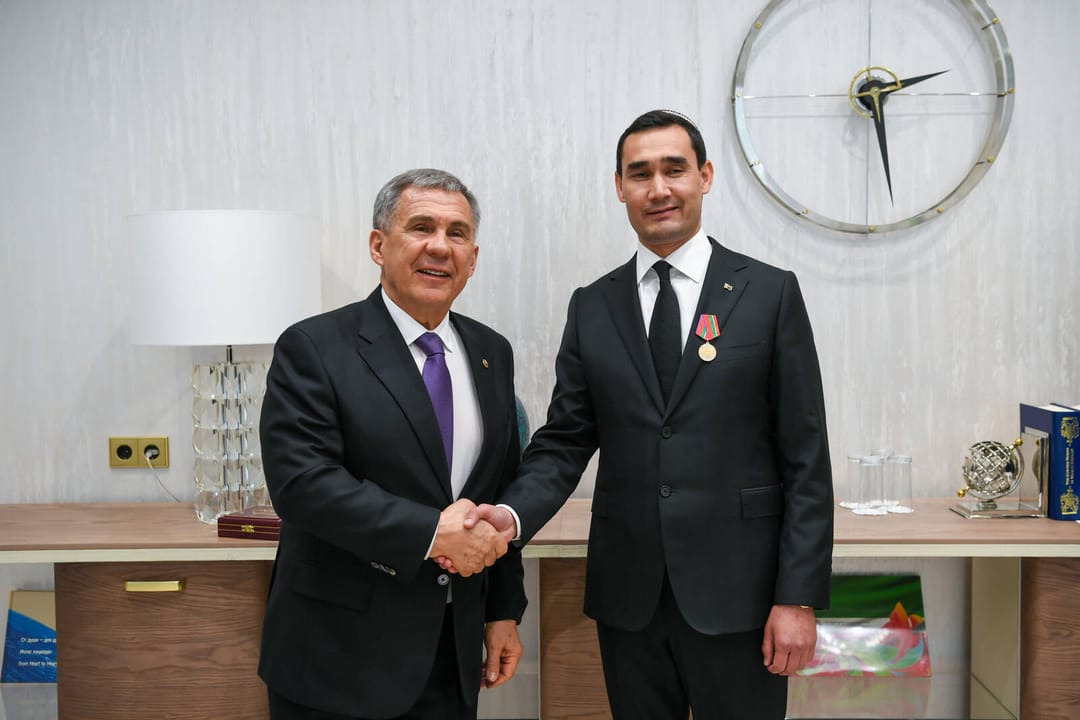 Сердар Бердымухамедов удостоен государственной награды Республики Татарстан РФ