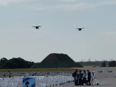 Hytaýda asmanda iki uçýan awtoulag çaknyşdy