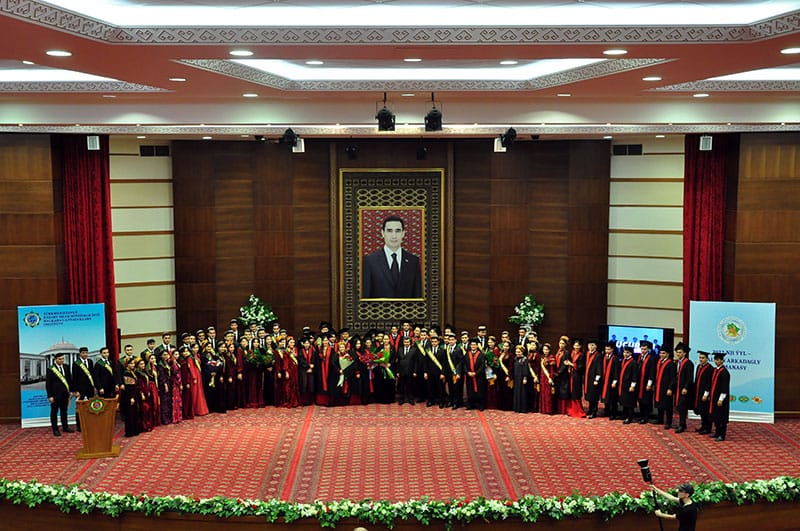 Первый выпуск магистров состоялся в ИМО МИД Туркменистана 