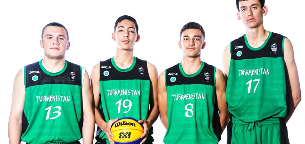 Turkmenistan Youth 3x3 basketball team kicked off at the FIBA 3x3 World Cup 2019 in Ulan Bator