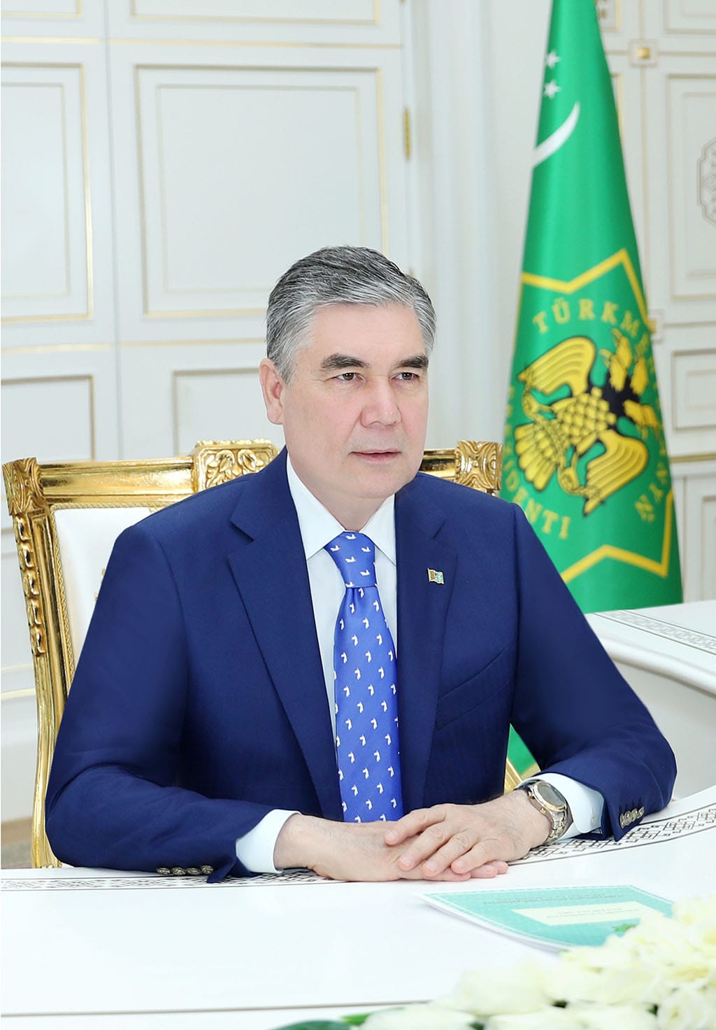 Президент Туркменистана провёл рабочее видеосовещание