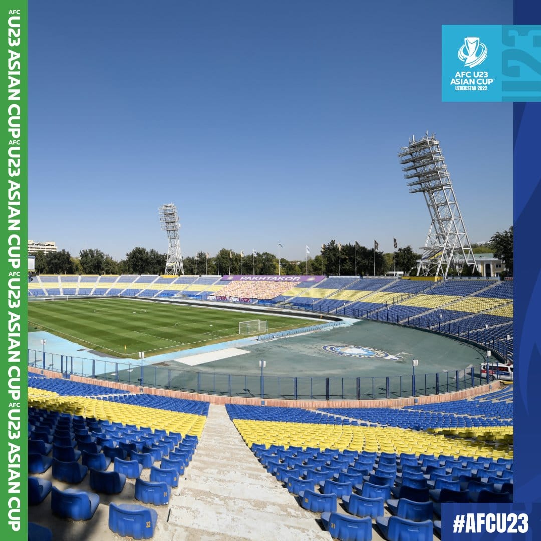 Молодёжный Кубок Азии по футболу откроется матчем Узбекистан — Туркменистан