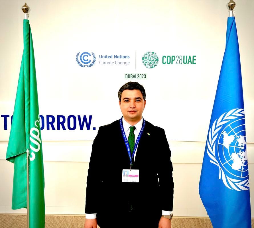 Türkmen wekiliýeti СOP28 maslahatynyň çäklerinde geçirilen «Ýaşlar we bilim: Howanyň üýtgemegine garşy göreşmekde ýaşlaryň mümkinçilikleri» atly çärä gatnaşdy