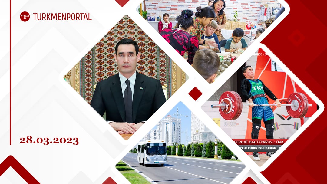 The President of Turkmenistan held talks with the head of Russian Railways, the Days of Turkmen Culture will be held in the Republic of Korea, a UNESCO club opened in Dashoguz, the success of Turkmen athletes and other news