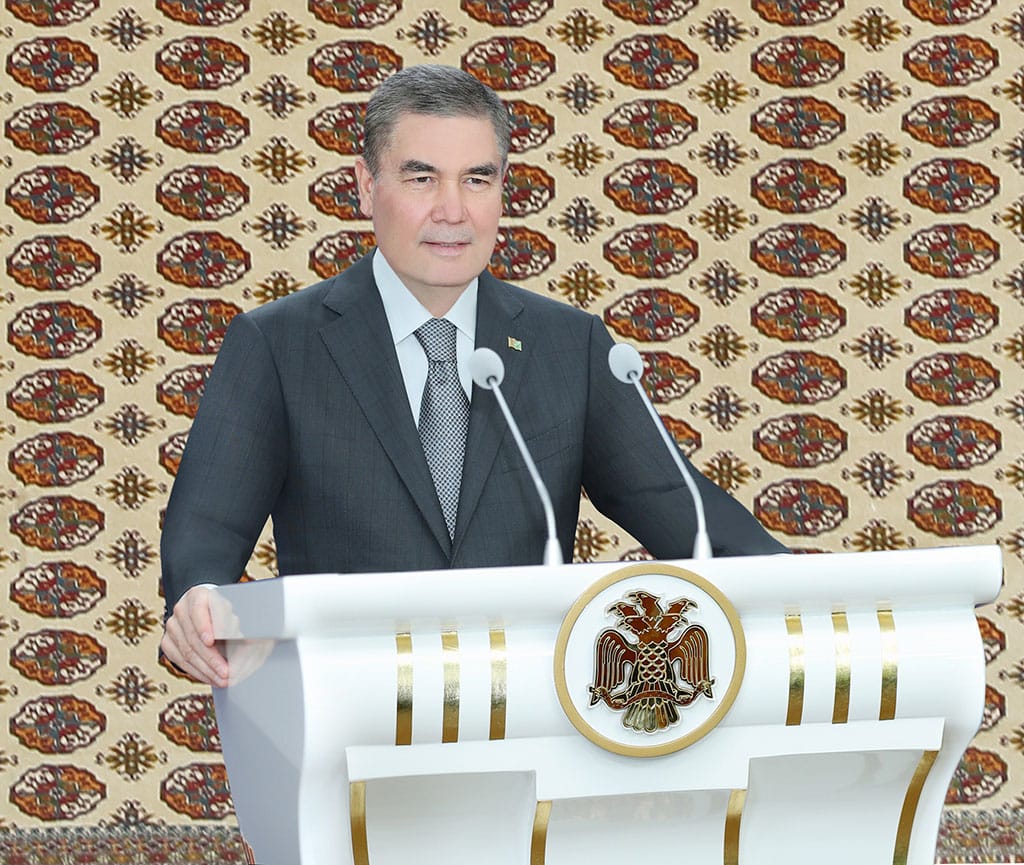 Türkmenistanyň Prezidenti Gurbanguly Berdimuhamedowyň Halkara maslahatda eden çykyşy