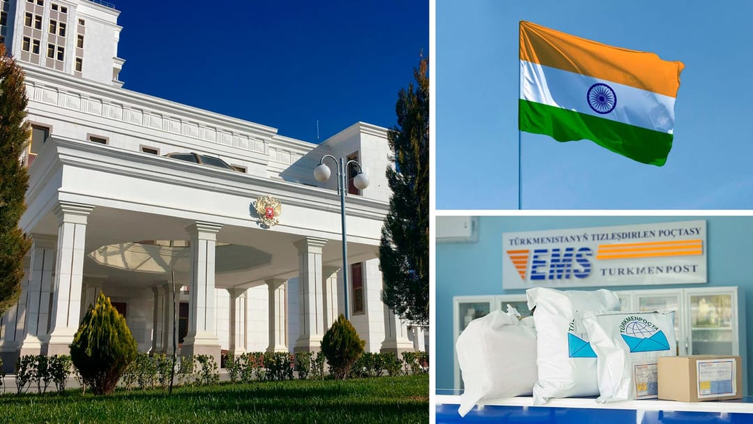 The Embassy of the Russian Federation in Turkmenistan has increased the number of places for registering for visas, a vacancy is open at the Embassy of India in Ashgabat, “Turkmenpost” sends goods around the world and other news