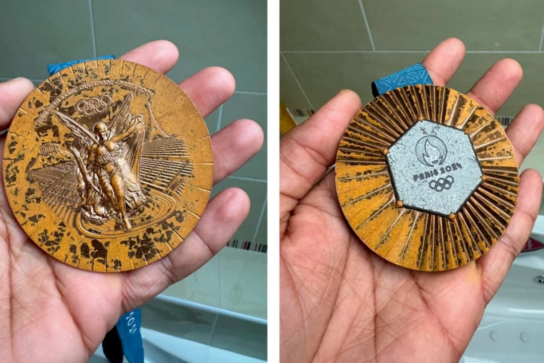 More than 100 Paris Olympic athletes returned their medals due to their poor quality