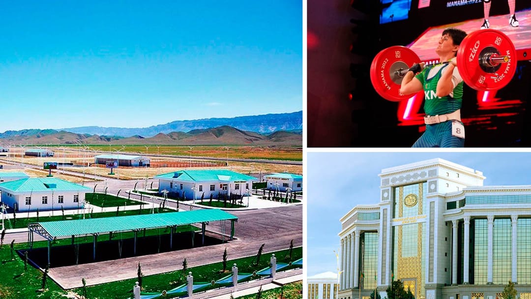 В Туркменистане построят водонасосную станцию мощностью 2,13 кубометра в секунду, Внешэкономбанк протестирует систему MasterCard, Кадырова завоевала серебряную медаль чемпионата Азии по тяжёлой атлетике