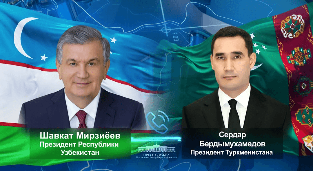 Özbegistanyň Prezidenti türkmen kärdeşini Täze ýyl baýramy bilen gutlady