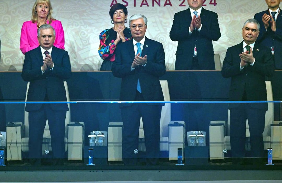 Глава Халк Маслахаты Туркменистана принял участие в открытии V Всемирных игр кочевников