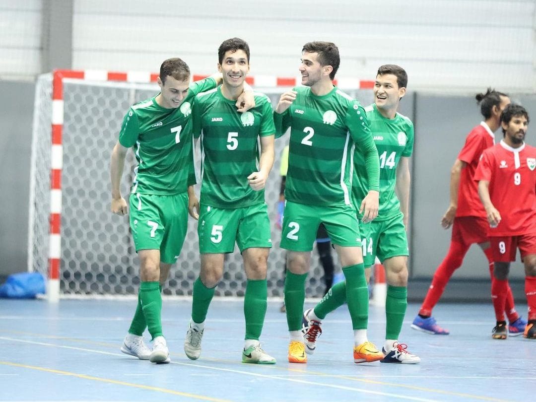 The Turkmenistan national futsal team – in the 64th position in the world rating