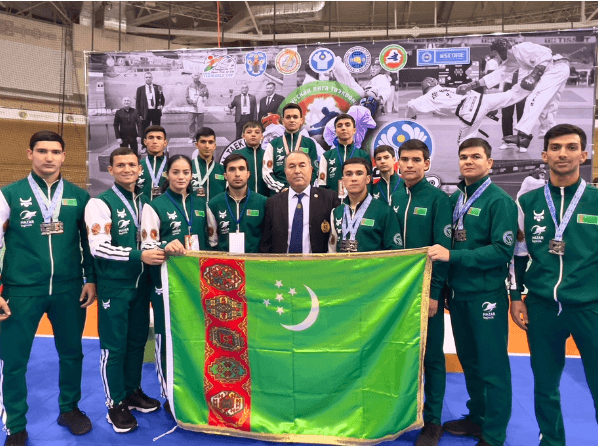 Türkmenistanly taekwondoçylar Belarusda geçirilen Dünýä kubogynda 10 medal gazandylar