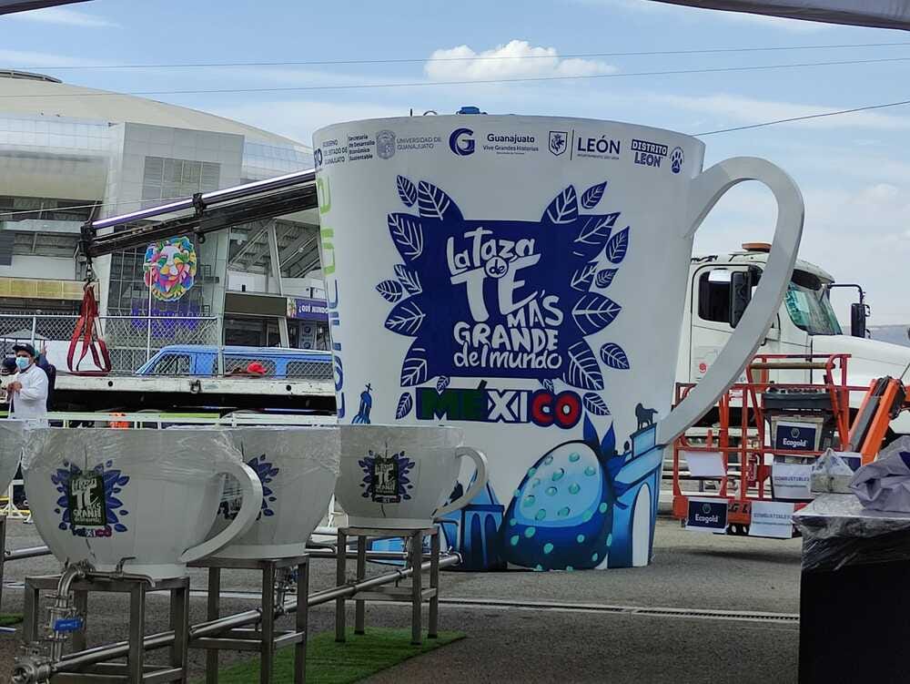 В Мексике заварили чашку чая объемом более 9 тысяч литров