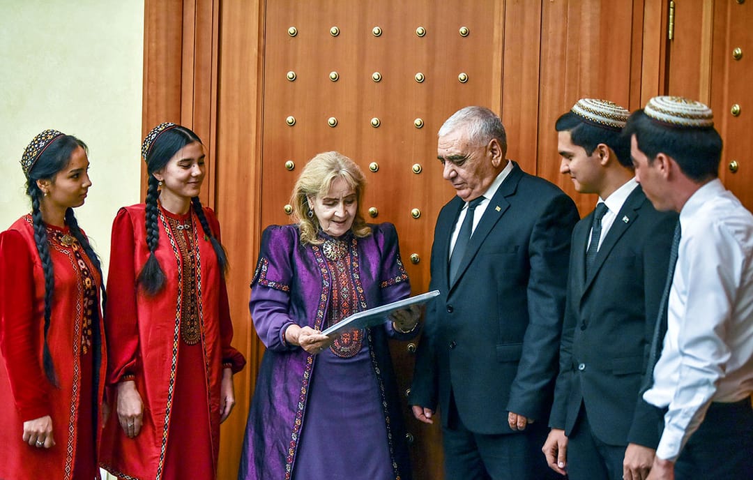 Состоялась встреча молодых творческих работников с деятелями культуры и искусства Туркменистана