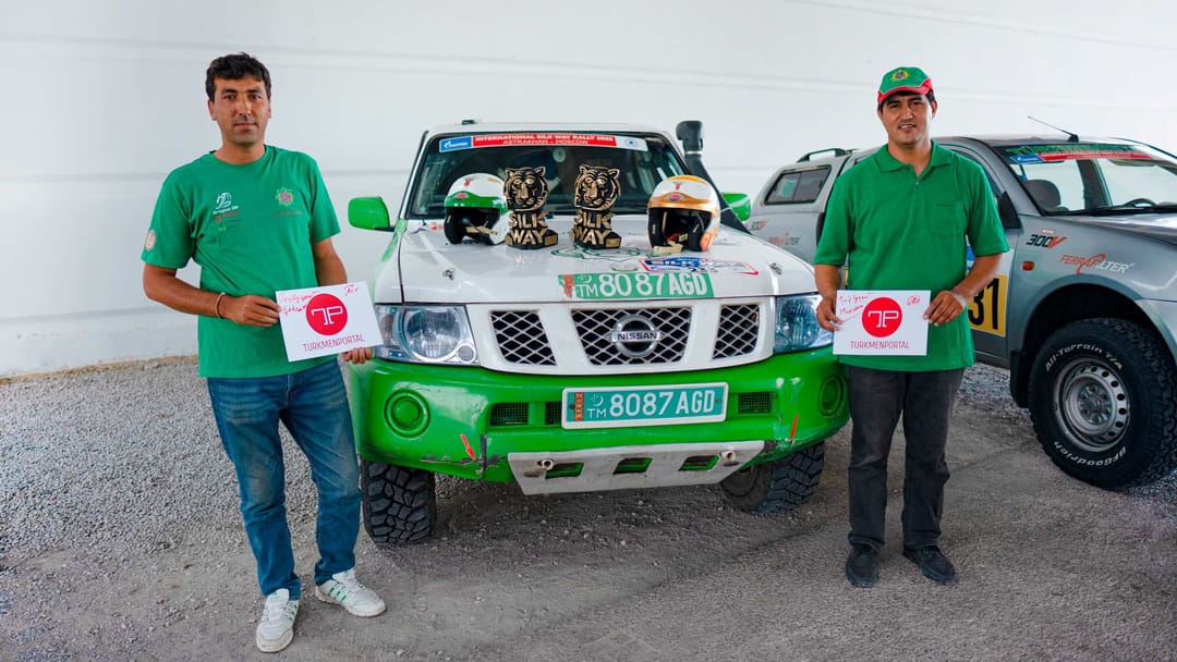 Toylyev brothers returned to Turkmenistan after the triumph at the “Silk Way” rally marathon