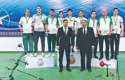 В Ашхабаде состоялся турнир по стрельбе из лука