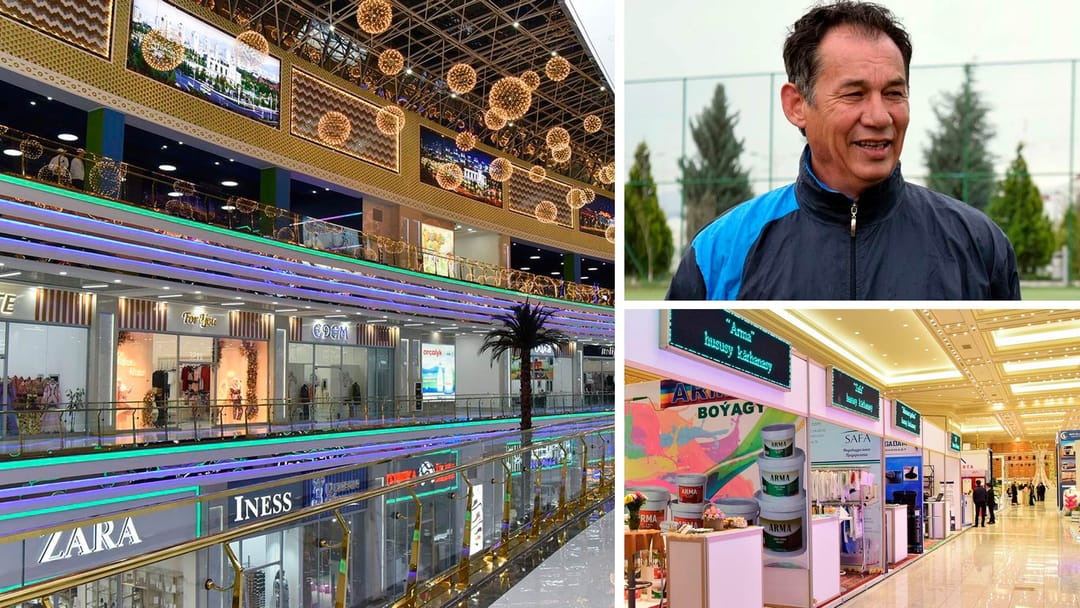 Shopping Centers "Ashgabat" and "Berkarar" resumed their work, UIET-2022 exhibition will be held on the 12th-13th of April, new head coach of the Turkmenistan national team is appointed and other news