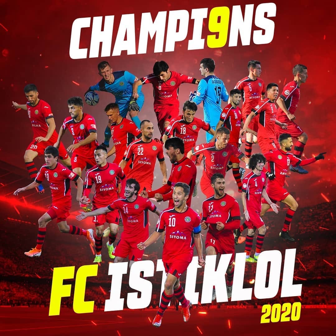 Оразсахедов стал чемпионом Таджикистана в составе «Истиклола»