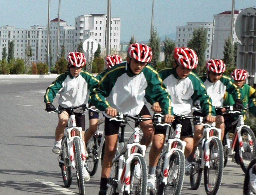 Развитие велосипедного спорта в Туркменистане 