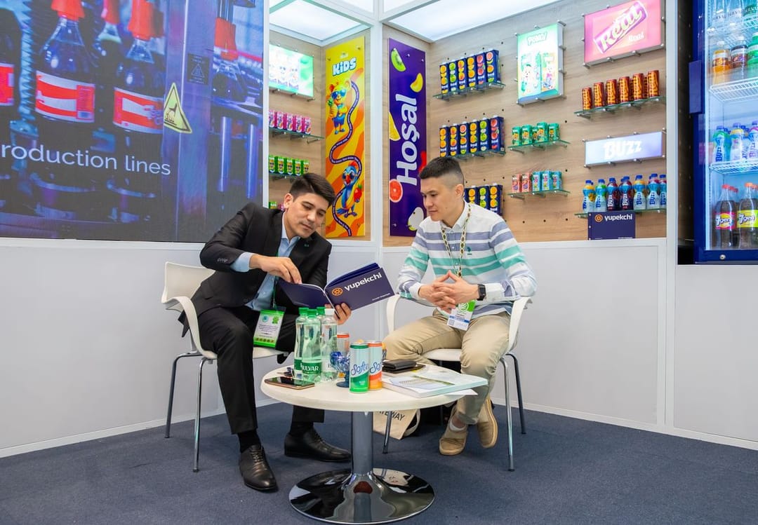«Yupekchi» TSTB-niň sergisinde: alkogolsyz içgileriň giň görnüşleri
