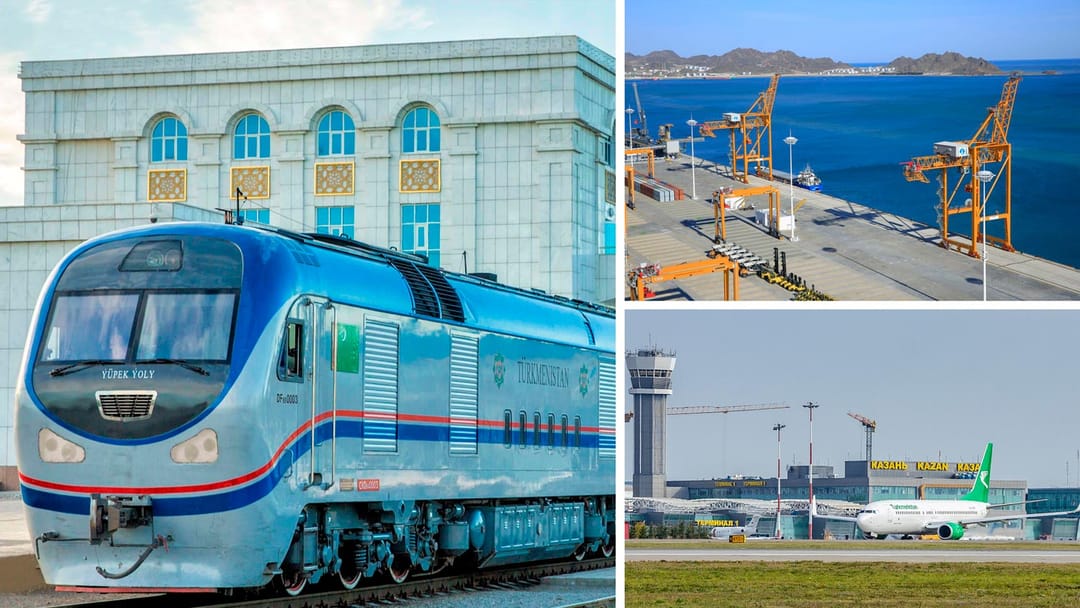A train with pilgrims will depart from Ashgabat to Kunya-Urgench, Turkmenistan has resumed air communication with Russia, Turkmenbashi is ready to establish regular communication with the Astrakhan port of Olya and other news