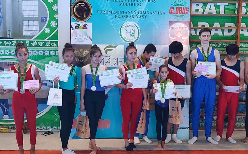In Turkmenistan was held an Artistic gymnastics championship
