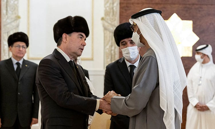 Гурбангулы Бердымухамедов принял участие в мероприятиях по случаю поминовения Президента ОАЭ