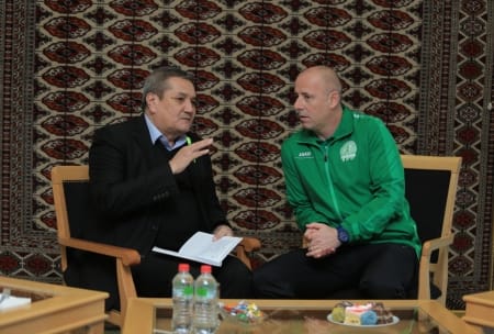 Роберт Грдович: «Тренировочный процесс сборной Туркменистана проходит в соответствии со всеми спортивными нормативами»