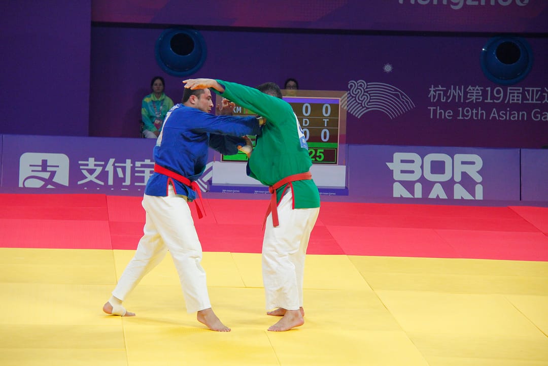 Мастера кураша из Туркменистана завоевали две медали на Азиатских играх в Ханчжоу
