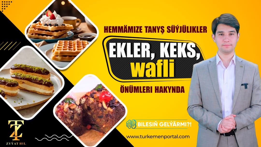 Her şeyi bilmek istiyorum | Kekler, bisküviler ve waffle'lar hakkında