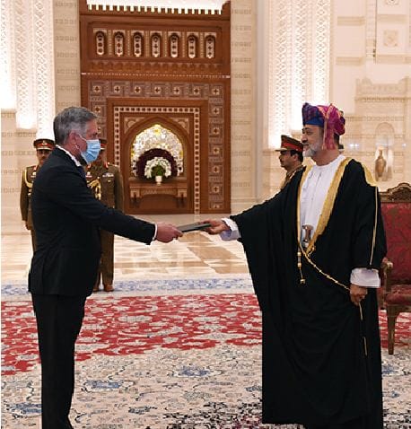 Ambassador of Turkmenistan to Oman is accredited