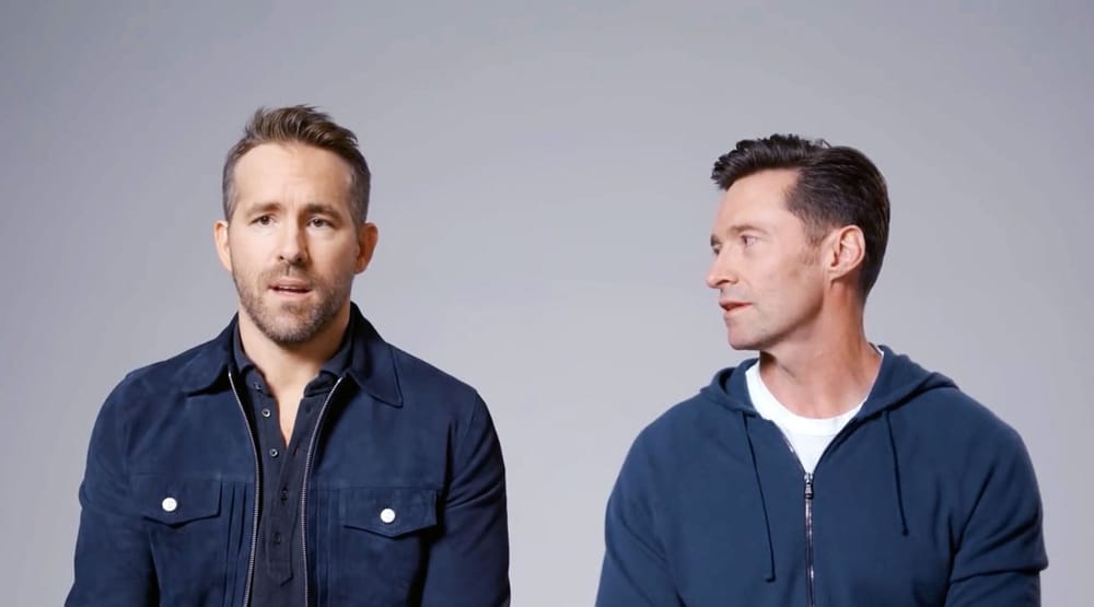 Hýu Jekman kärdeşi Raýan Reýnoldsa garşy çykdy