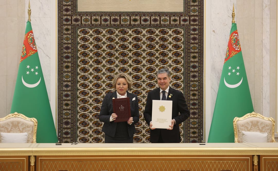 Turkmenistan signed Cooperation Agreements with the Parliaments of Russia and Tajikistan