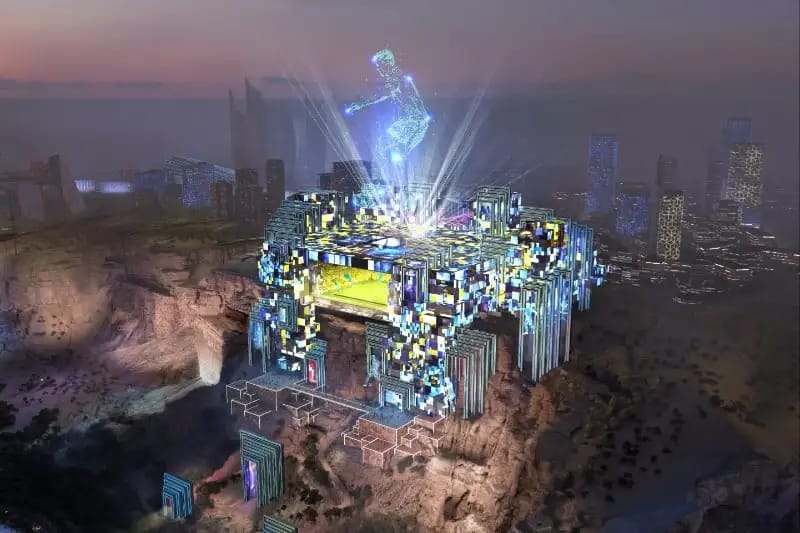 Saudi Arabia presented a project for a stadium for 45 thousand people for the 2034 World Cup