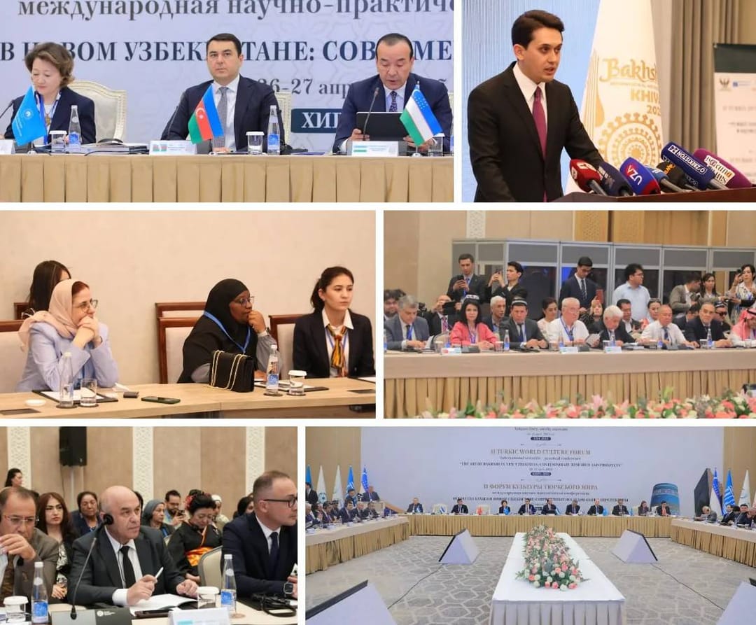 Туркменские делегаты принимают участие в IV Международном фестивале искусства бахши в Хиве