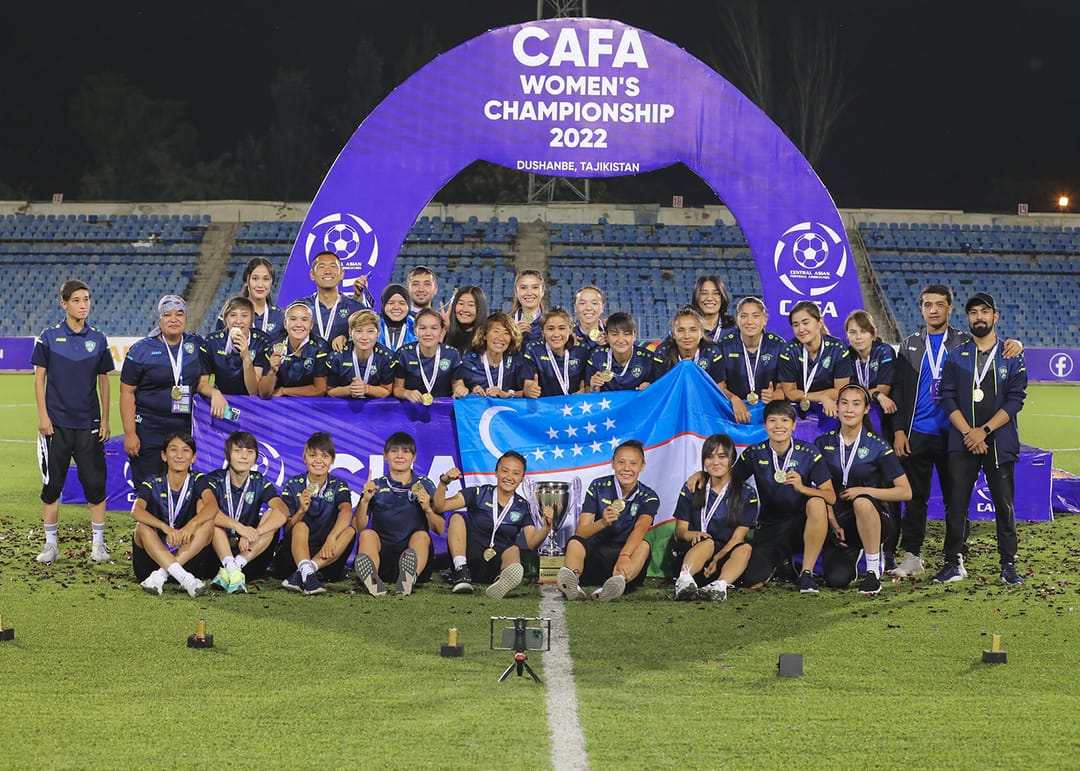 Женская сборная Узбекистана по футболу выиграла чемпионат Центральной Азии