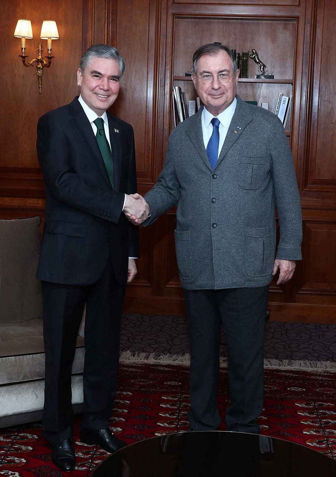 Гурбангулы Бердымухамедов обсудил с главой «Буиг» перспективы сотрудничества