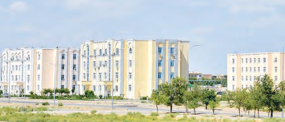 Этрап Данев Лебапского велаята Туркменистана демонстрирует свои достижения 