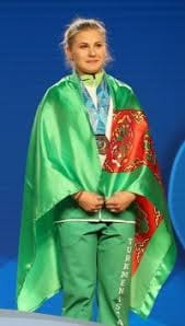 Kristina Şermetowa bäsdeşlerinden uly tapawut bilen Türkmenistanyň çempiony boldy