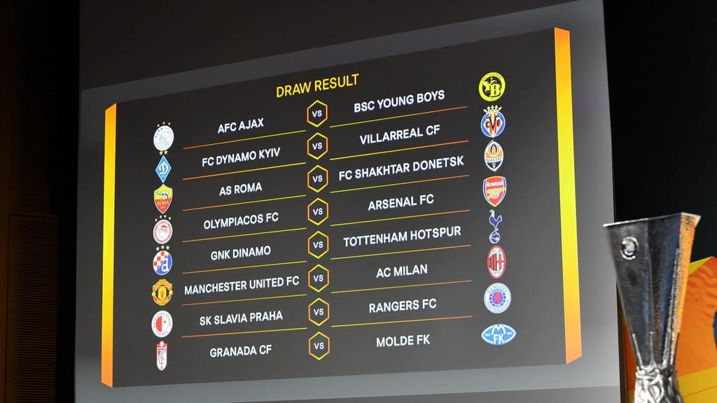 Стали известны все пары 1/8 финала Лиги Европы УЕФА сезона-2020/2021