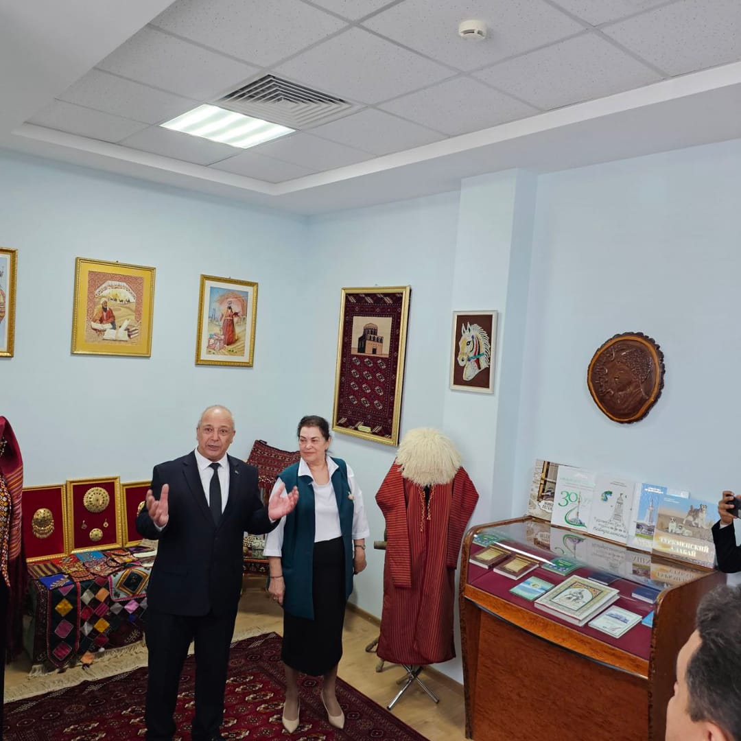 Astrahan sebitinde Magtymguly Pyragynyň muzeýi açyldy